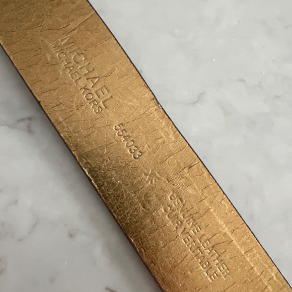 Michael Kors leather belt - Picture 3 of 4